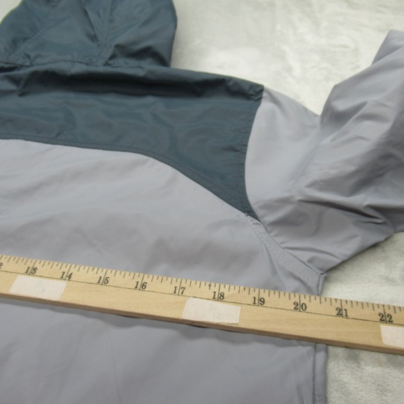 Columbia Jacket Youth XL Gray Water Resistant Lightweight Packable Glennaker - Picture 12 of 16